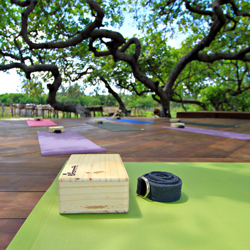 Convento Arcadia set up for yoga retreat