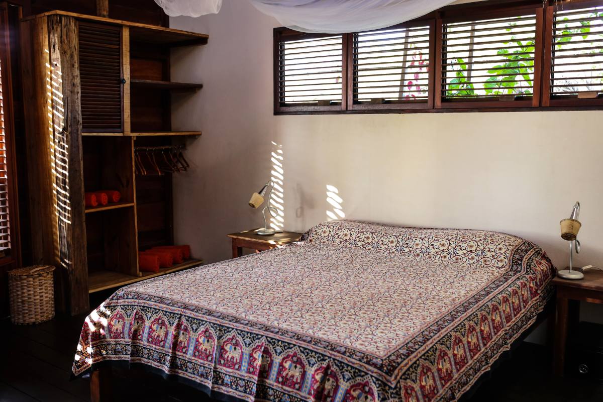 Double Bedroom of Premium Chalets Sixtuple at Convento Arcadia, Atins