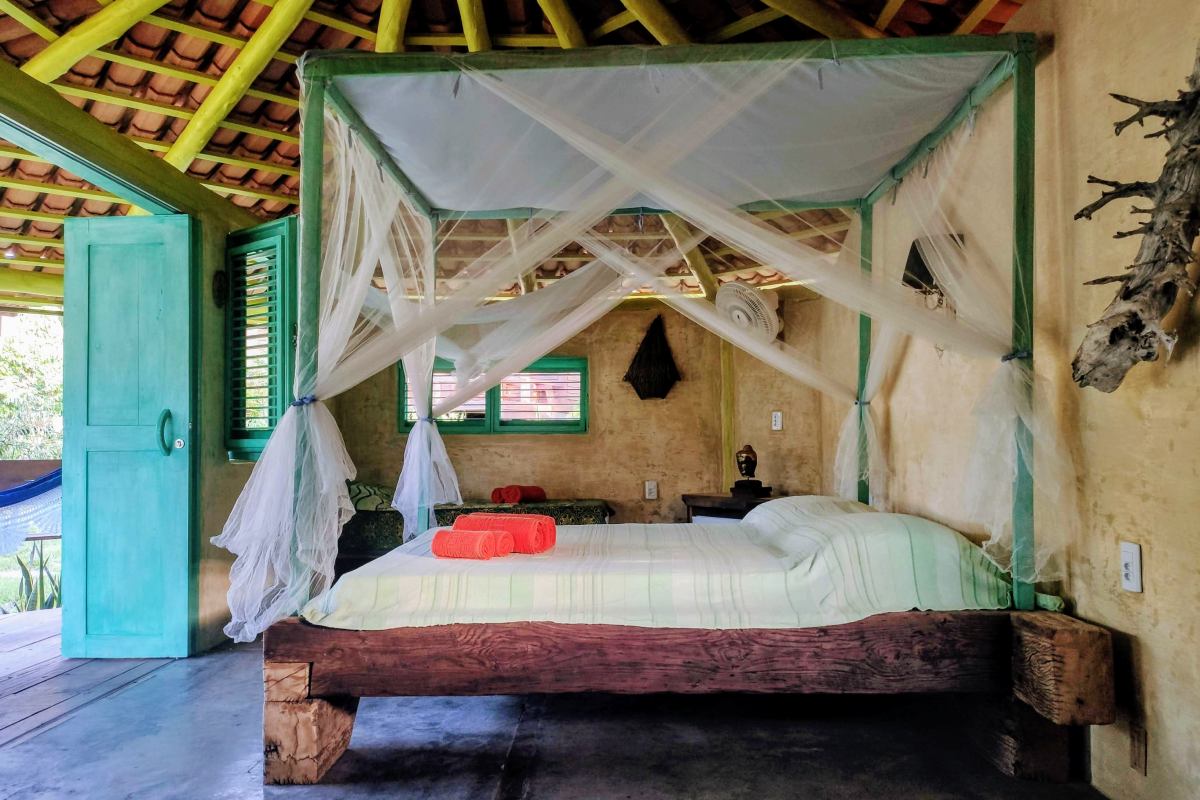 Side View of the Standard Chalet Triple at Convento Arcadia, Atins