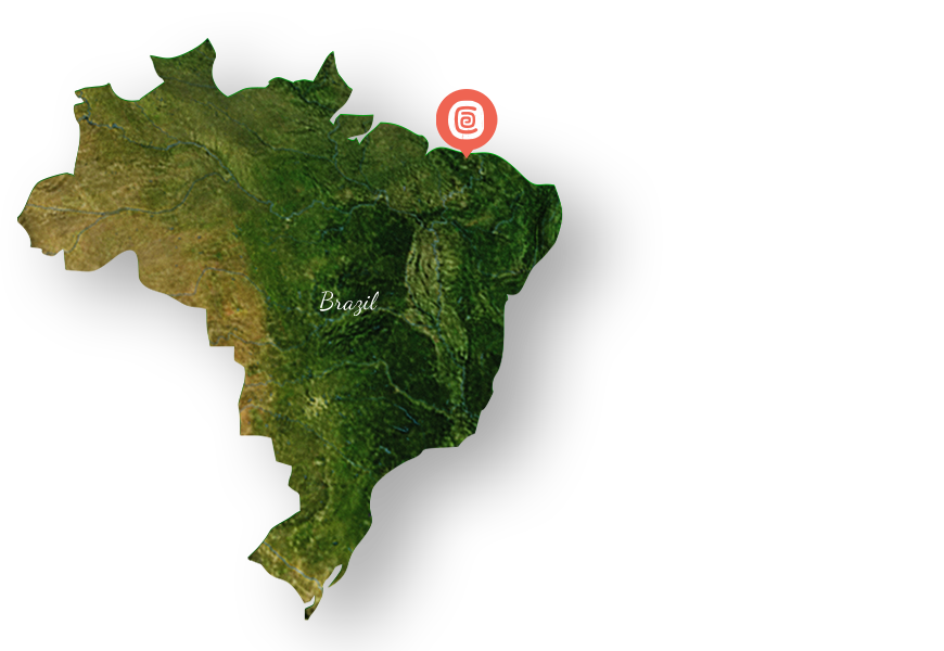Map of Brazil