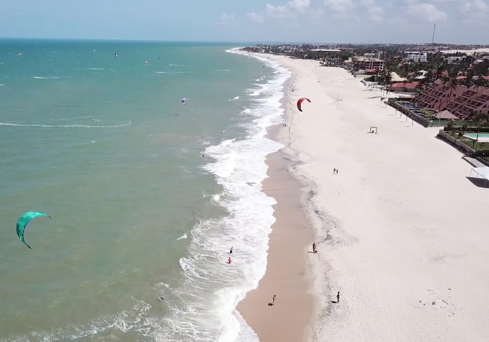 sandy stretch along the beach