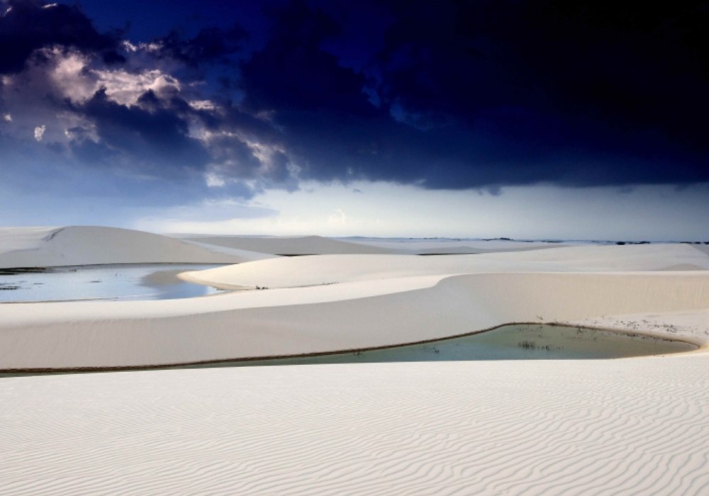 beautiful blue skies