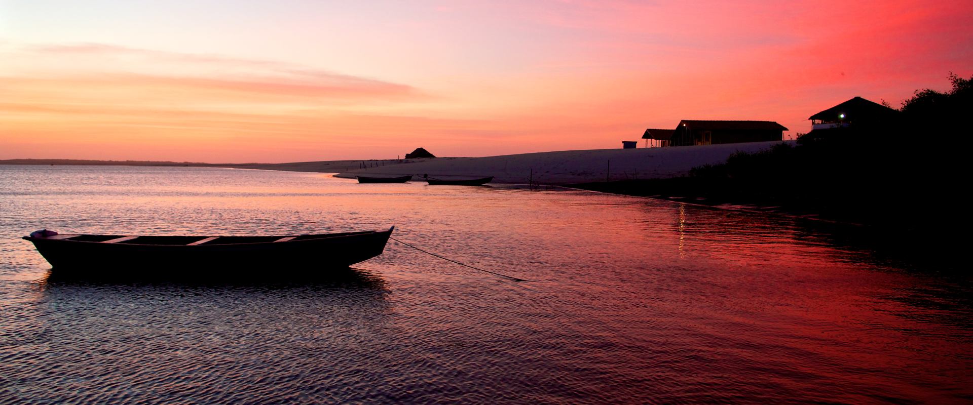 Sunset view at Convento Arcadia, Atins